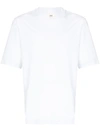 Ami Alexandre Mattiussi Ami De Cœur Organic-cotton Jersey T-shirt In White