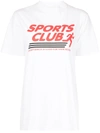 SPORTY AND RICH SPORTS CLUB T恤