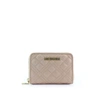 LOVE MOSCHINO QUILTED NUDE PINK SMALL WALLET,JC5602PP1DLA0107
