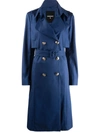 PATRIZIA PEPE DOUBLE-BREASTED TRENCH COAT