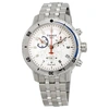 TISSOT ICE HOCKEY CHRONOGRAPH WHITE DIAL STAINLESS STEEL MENS WATCH T0674171101700