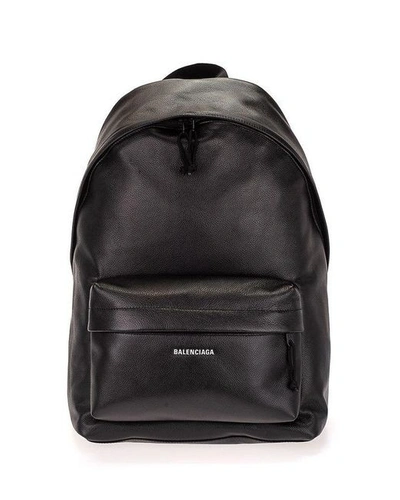 Balenciaga Men's  Black Other Materials Backpack