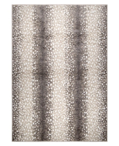 Palmetto Living Skins Gazelle Area Rug, 6'7" X 9'6" In Silver