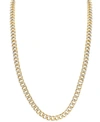 MACY'S MEN'S DIAMOND CURB LINK 23" CHAIN NECKLACE (4-1/2 CT. T.W.) IN 10K GOLD