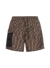 FENDI FENDI FF VERTIGO SWIM SHORTS