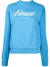 SPORTY AND RICH 80S FITNESS SWEATSHIRT