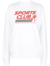 SPORTY AND RICH SPORTS CLUB 印花卫衣