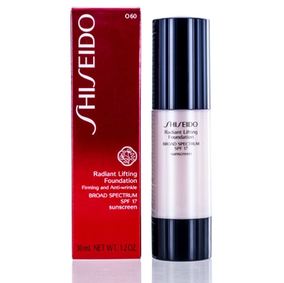 Shiseido / Radiant Lifting Spf 17 Foundation (o60) 1.2 oz (30 Ml) In N,a