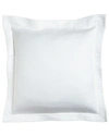 Sferra European Diamond Pique Sham In White