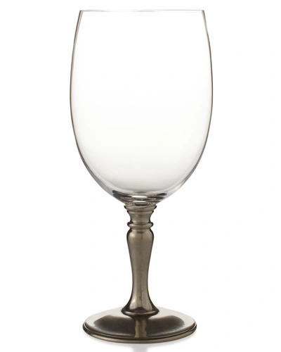 Match Classic Water Glass In Clear