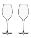 Nambe Vie Set Of Two Pinot Grigio Glasses
