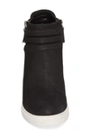 Linea Paolo Frieda Wedge Bootie In Black Leather