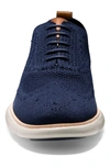 Cole Haan 2.zerogrand Stitchlite Wingtip In Blue