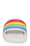 Melissa Beach Slide Sandal In Shiny White