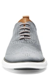 Cole Haan 2.zerogrand Stitchlite Water Resistant Wingtip In Ironstone/ White