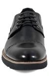 Stacy Adams Men's Madison Cap Toe Oxford Loafer - Medium Width In Black In Black Leather