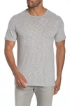 Rag & Bone Classic Base Slim Fit T-shirt In Htrgry