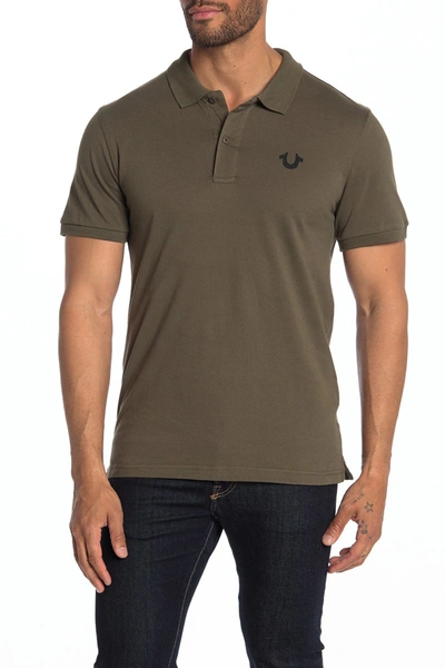 True Religion Crafted With Pride Polo In Militart G