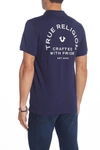 True Religion Crafted With Pride Polo In True Navy