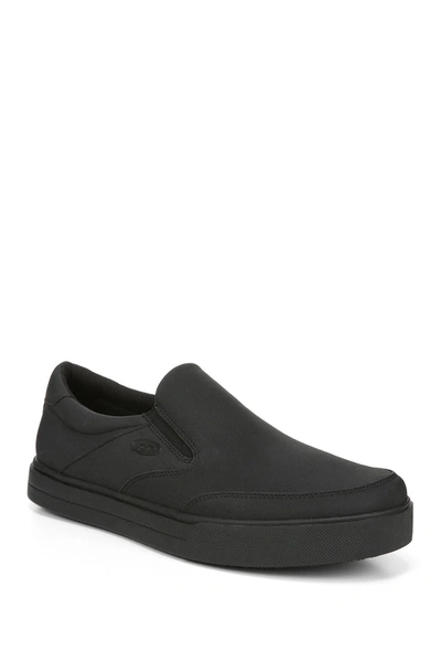Dr. Scholl's Valiant Slip Resistant Slip-on Sneaker In Black