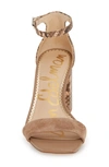 Sam Edelman Daniella Ankle Strap Sandal In Praline Multi Leather