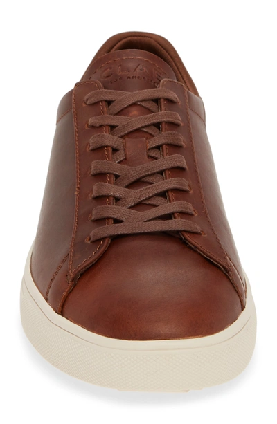 Clae Bradley Sneaker In Chestnut Oiled Leather