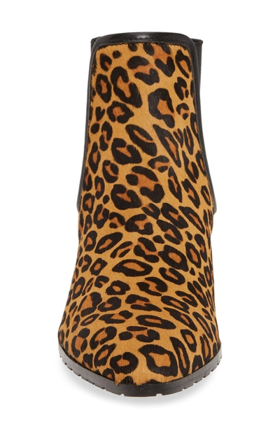 Donald Pliner Dyla Bootie In Animal Print Calf Hair
