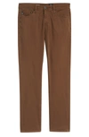 Ag Everett Sud Print Slim Straight Pants In Jot Dark Bayou