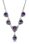 SAMUEL B. AMETHYST Y-NECKLACE