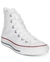 Converse Little Kids Chuck Taylor Hi Casual Sneakers From Finish Line In Optical White