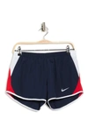 Nike Dri-fit Running Shorts In Obsidn/wlfgry