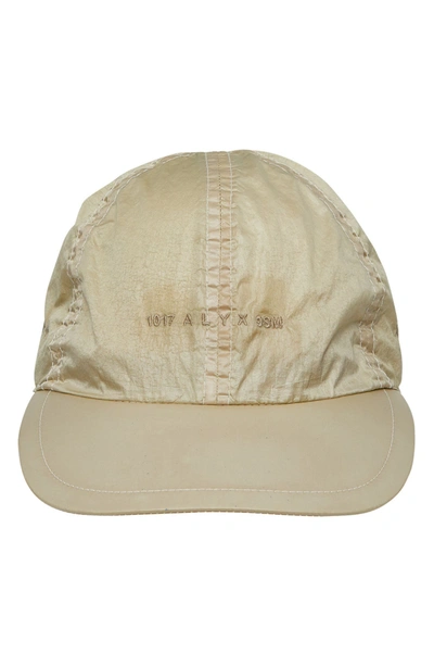 Alyx 1017  9sm Buckle Logo Embroidered Baseball Cap In Beige