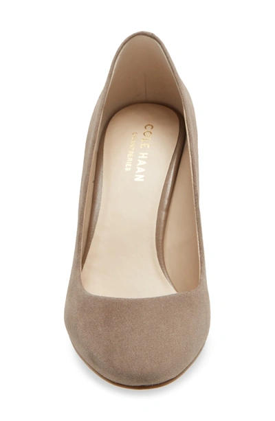 Cole Haan Marit Wedge Pump In Walnut Leather