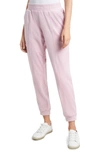 1.state Velour Pants In Rose Pink