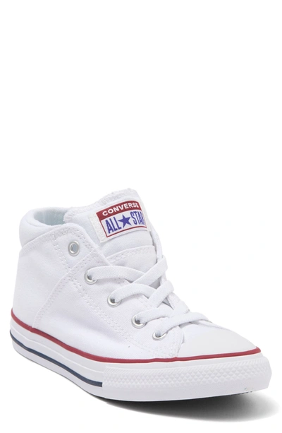 Converse Kids' Chuck Taylor All Star Madison Mid Top Sneaker In White/white/whi
