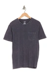 Abound Pocket Acid Wash T-shirt In Navy Iris