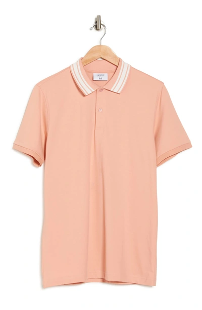 Jeff Sag Harbor Polo In Soft Pink