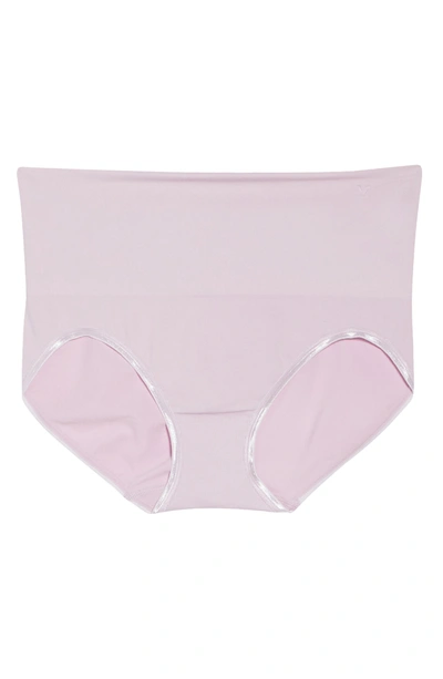 Yummie Ultralight High Waist Seamless Shaping Brief In Winsome Orchid