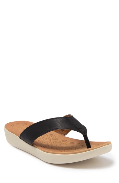 B O C Aimee Thong Sandal In Black