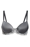 Wacoal Lace Affair Underwire Contour Bra In Quiet Shade/ Wind Chime