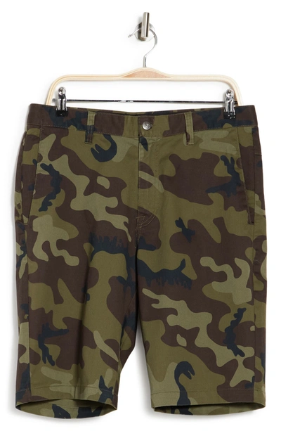 Volcom Monty Stretch Shorts In Gnc
