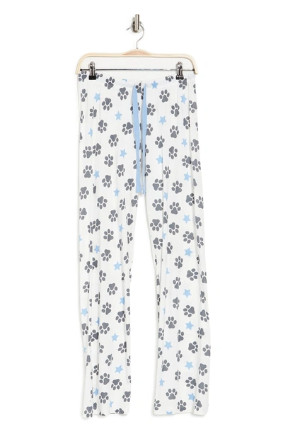 Paw print pajama pants hotsell