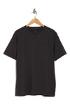 Coastaoro Homesteader Crewneck Pocket T-shirt In Black
