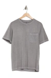 Coastaoro Homesteader Crewneck Pocket T-shirt In Grey