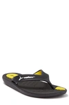 Rider Thong Sandal In Blk/ Yell