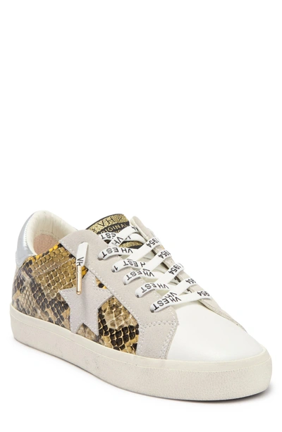 Vintage Havana Zenaib Snake Skin Print Tennis Shoe In Snake Multi