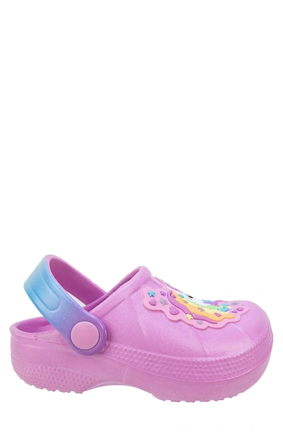 Rainbow Daze Kids' Unicorn Clog In Pink