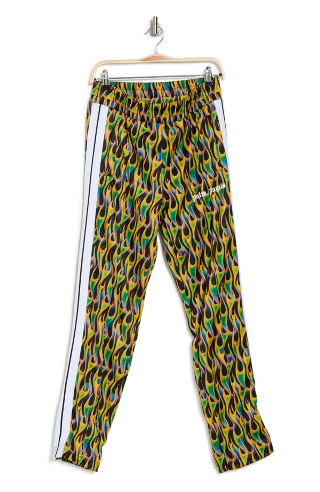 その他 Palm Angels BURNING TRACK PANTS 20SS Palm Angels Burning Flame Print Track Pants In Black | ModeSens