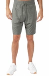 90 Degree By Reflex Basketball Short In Htr.army Surplus 17 6212