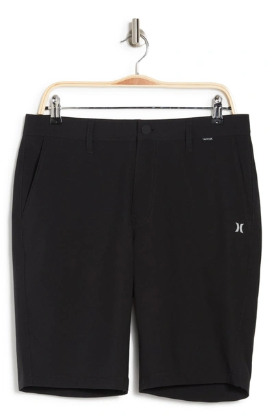 Hurley Hybrid Walking Shorts In Black